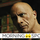 Dwayne Johnson as Black Adam.